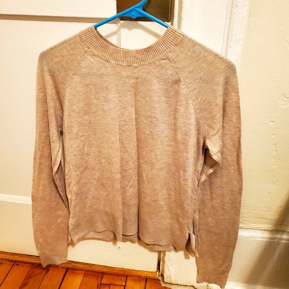 Soft Light Brown Long Sleeved Shirt